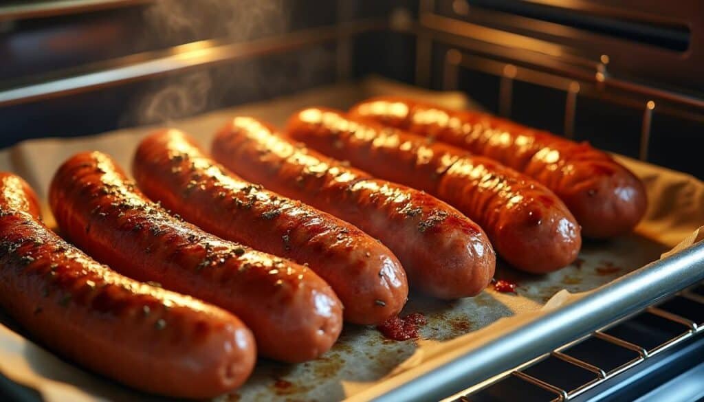 découvrez notre méthode simple pour réussir la cuisson parfaite et savoureuse des merguez au four. astuces faciles pour des merguez dorées et juteuses à chaque fois.