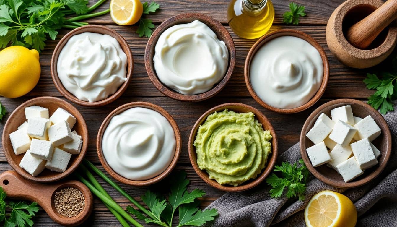 découvrez des alternatives faciles et savoureuses pour remplacer la crème fraîche dans vos recettes. des options saines et délicieuses adaptées à tous les goûts.