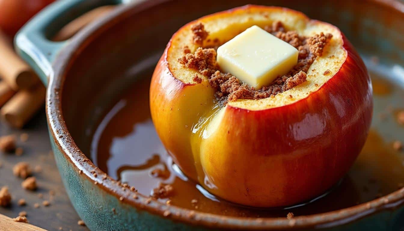 découvrez une recette simple et savoureuse de pomme au four, parfaite pour tous les palais. facile à réaliser, elle ravira petits et grands avec ses saveurs délicates.