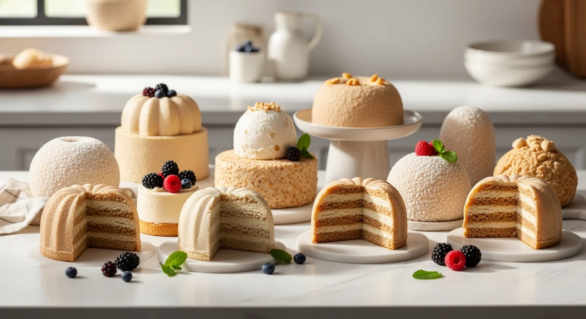 Gâteau peu calorique industriel avis Juliette - sélection de pâtisseries allégées sur marbre blanc